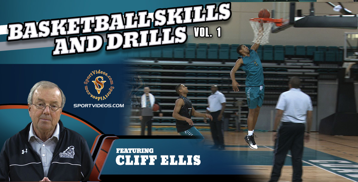 Basketball Skills and Drills Vol. 1 featuring Coach Cliff Ellis (Download)