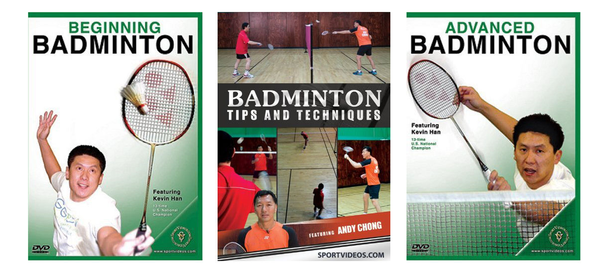 Badminton 3 DVD Set - Free Shipping 