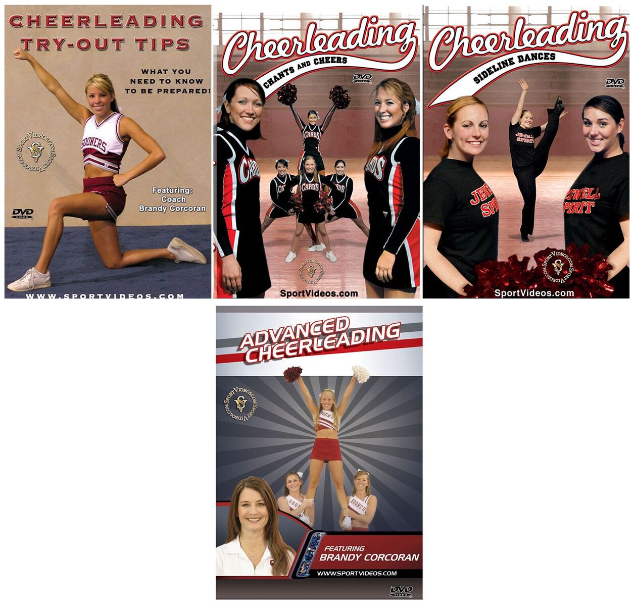 Cheerleading 4 DVD Set
