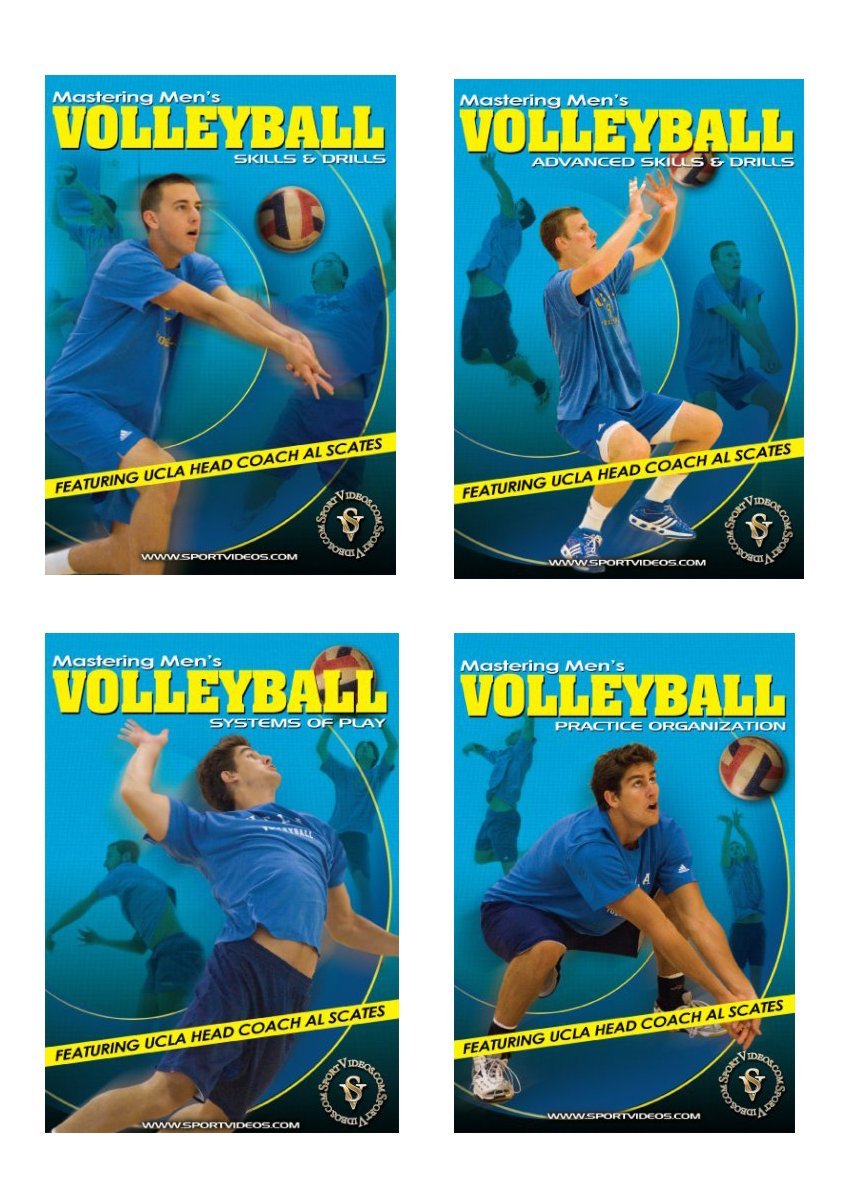 Mastering Men's Volleyball DVD Set or Video Download - Free Shipping