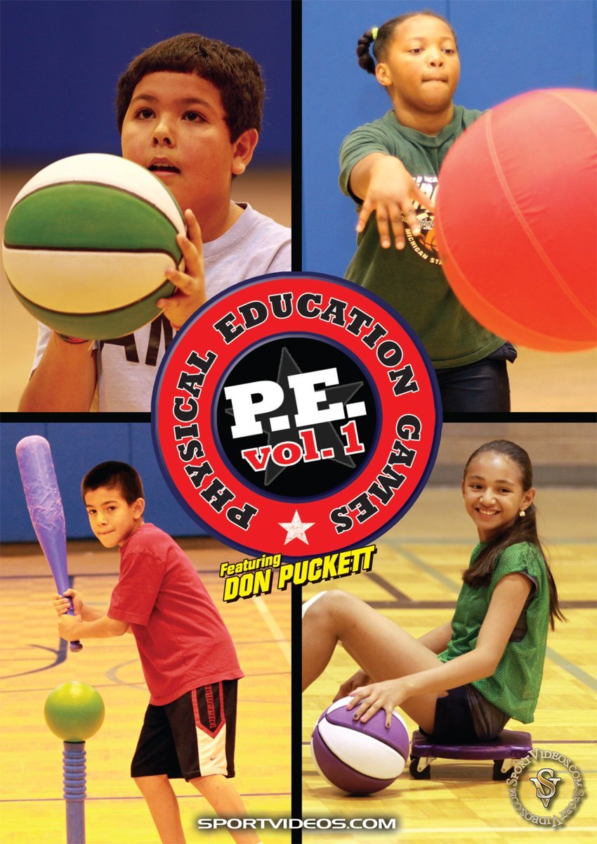 Physical Education Games - Vol. 1 DVD or Download - Free Shipping