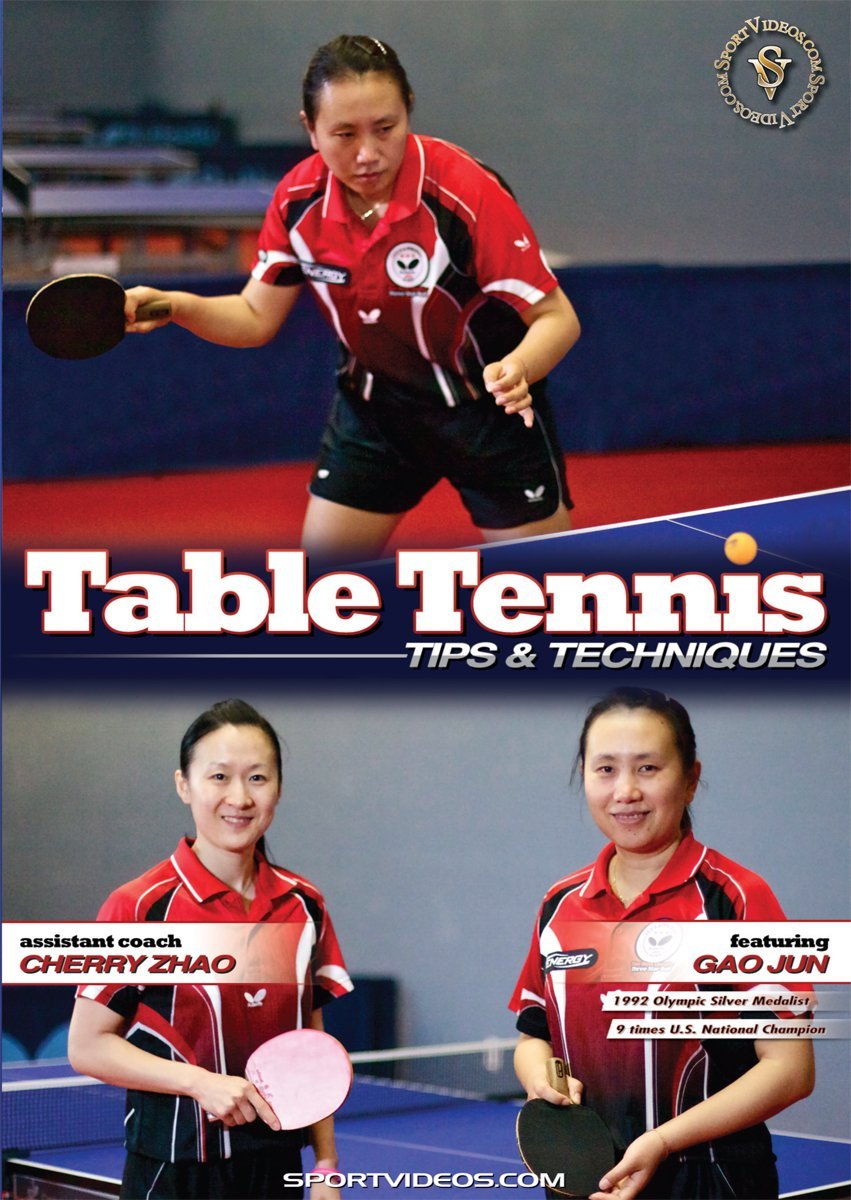 Table Tennis Tips and Techniques DVD or Download - Free Shipping