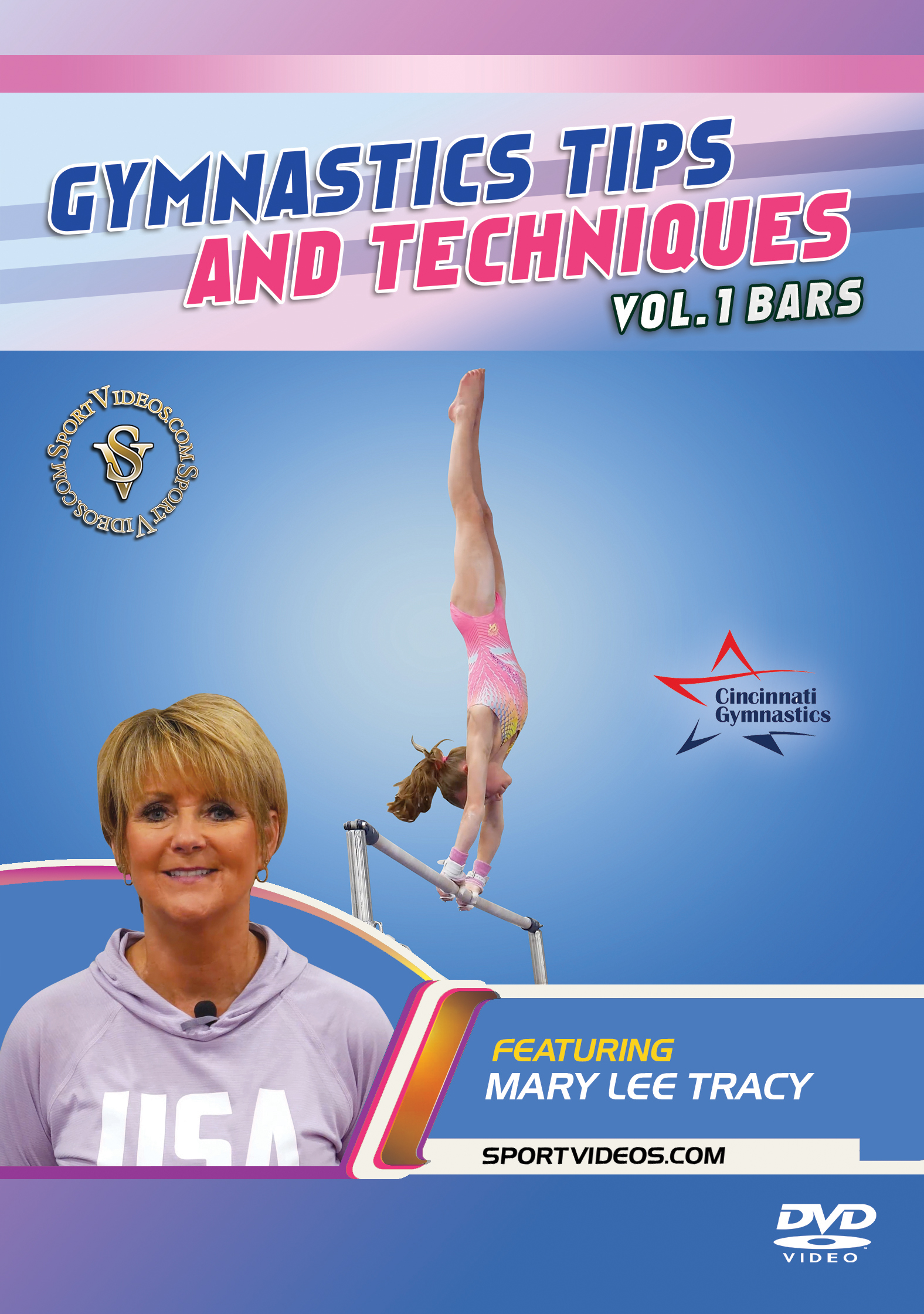 Gymnastics Tips and Techniques - Vol. 1 Bars  Download featuring Coach Mary Lee Tracy 