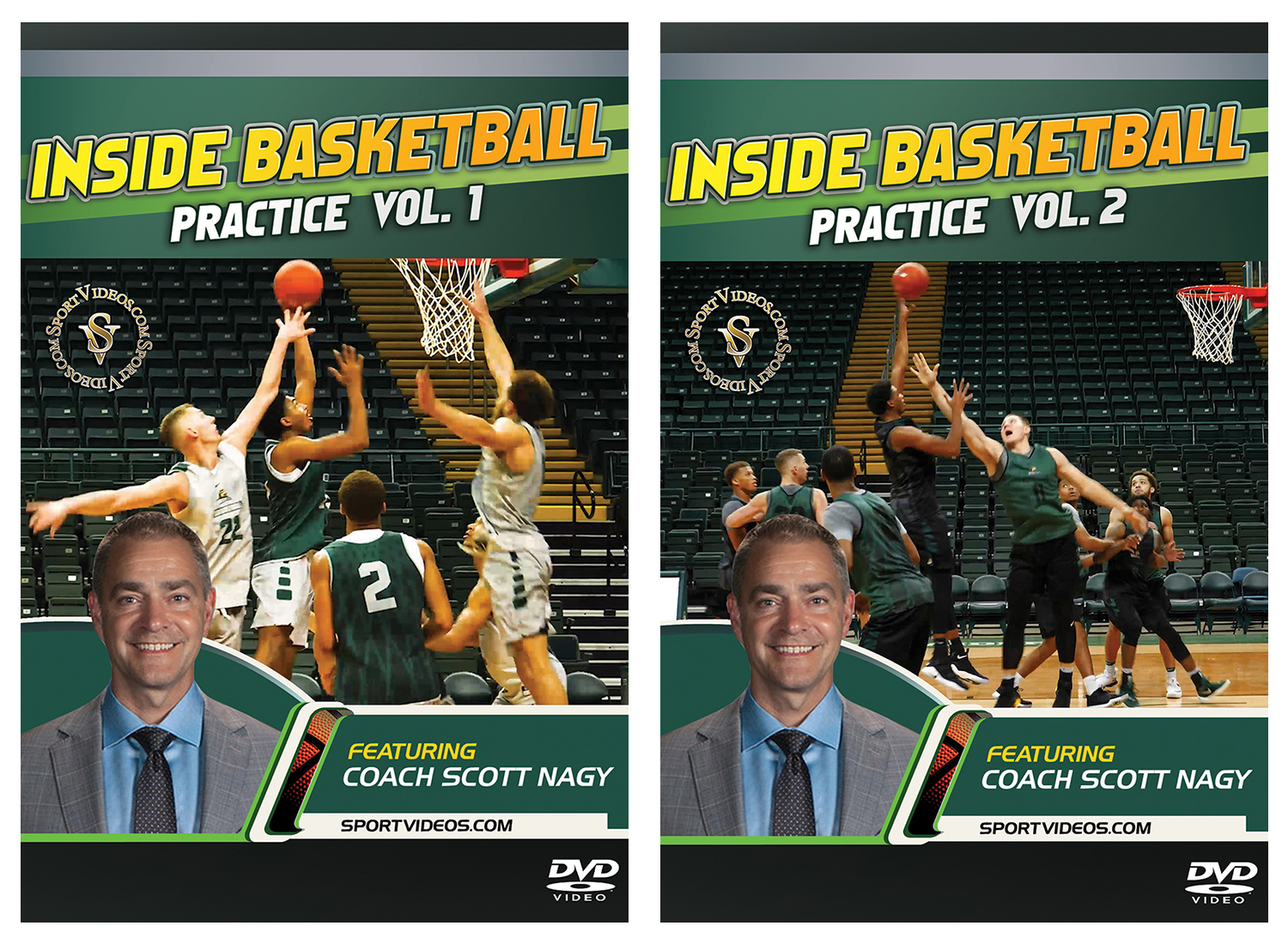 Inside Basketball Practice Vol 1 & 2 with Coach Scott Nagy