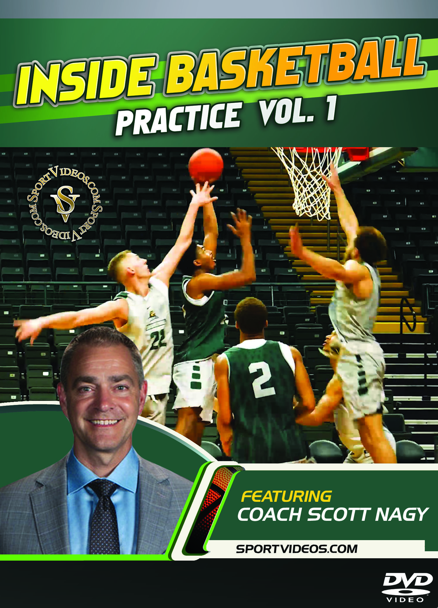 Inside Basketball Practice with Coach Scott Nagy Vol. 1 - DVD or Download - Free Shipping