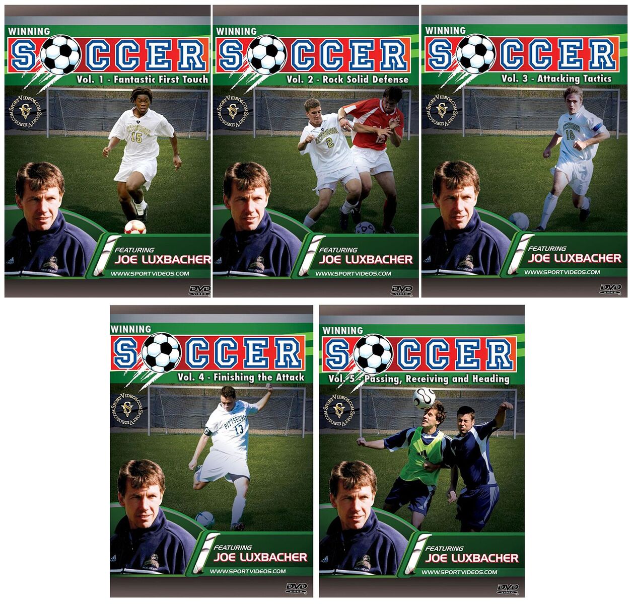 Winning Soccer 5 DVD Set