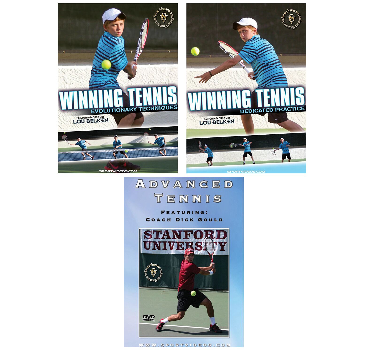 3 Tennis DVD Set *Holiday Sale*