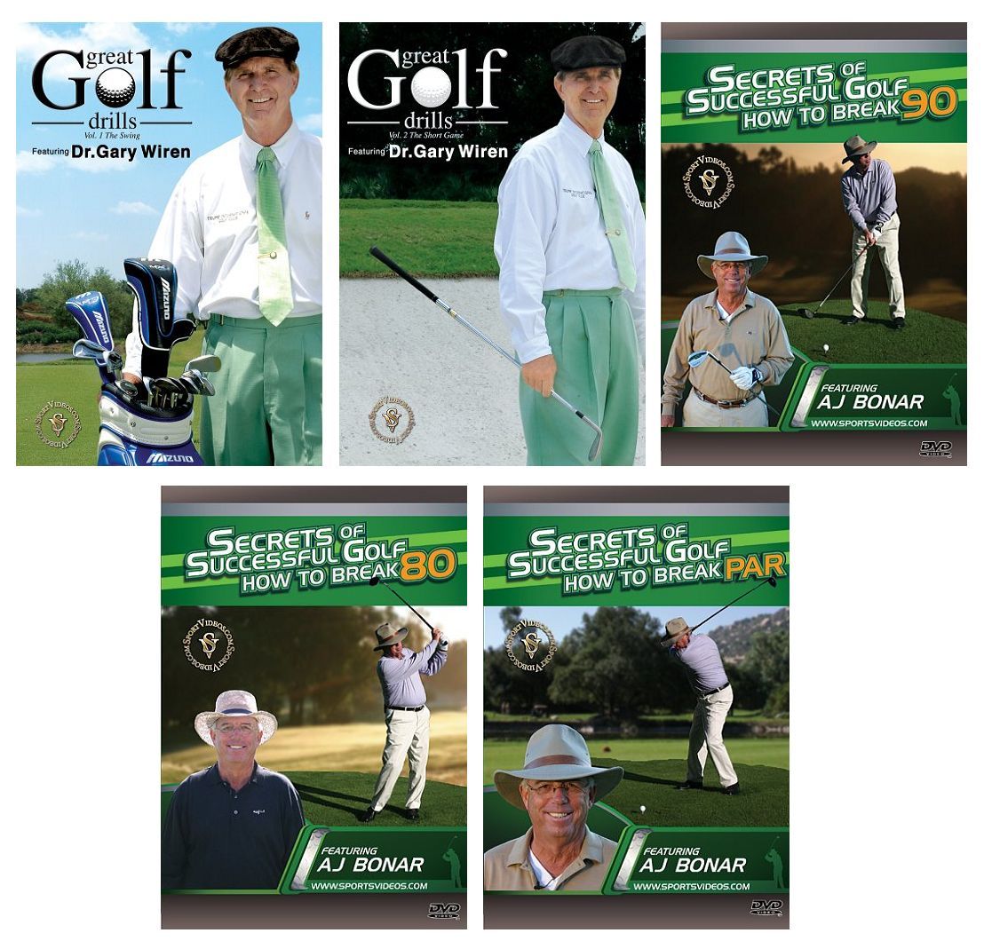 Golf 5 Video Set - Free Shipping
