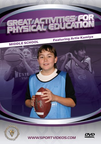 Great Activities for Physical Education: Middle School DVD or Download - Free Shipping