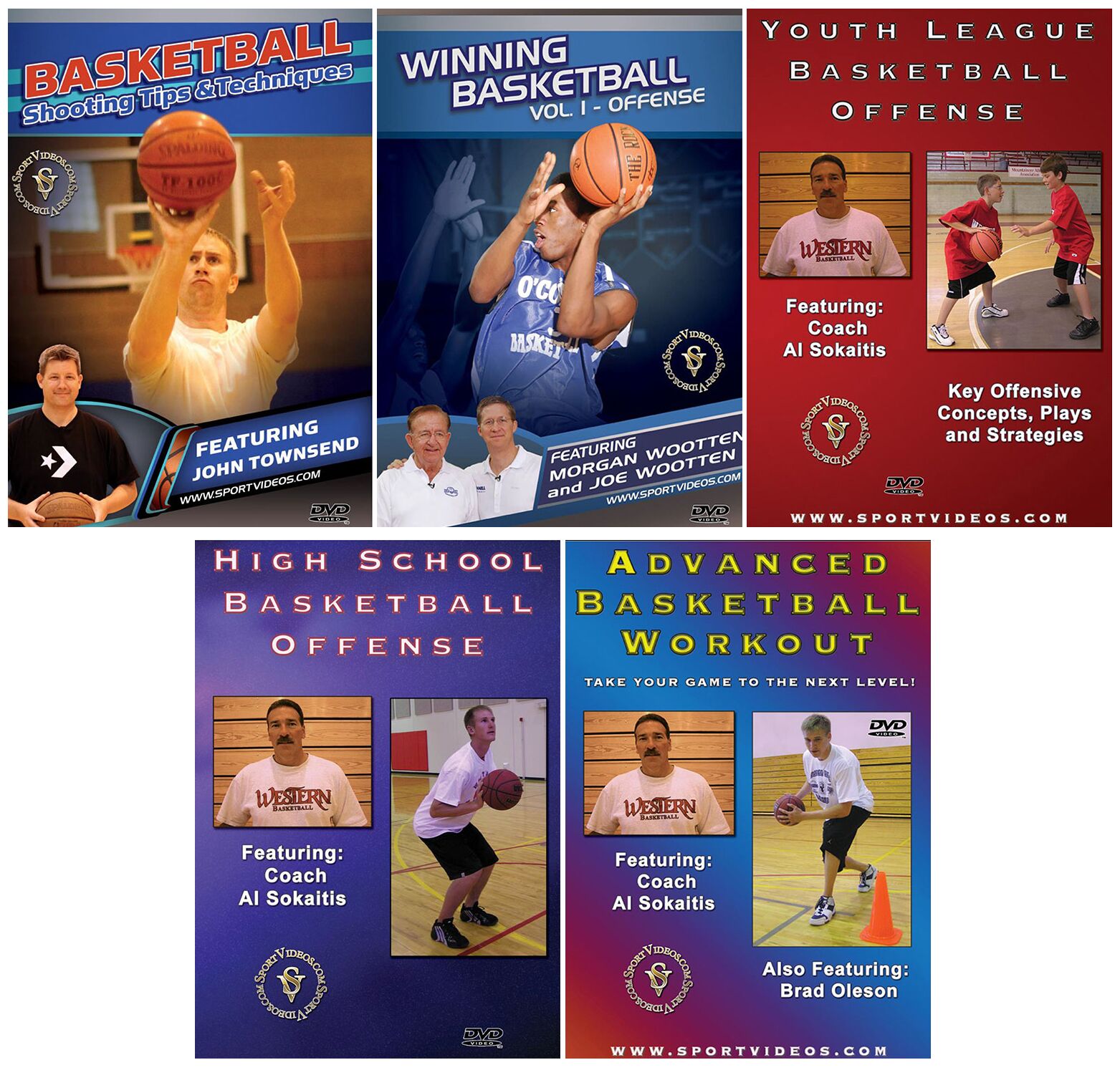 Basketball Offense 5 DVD Set