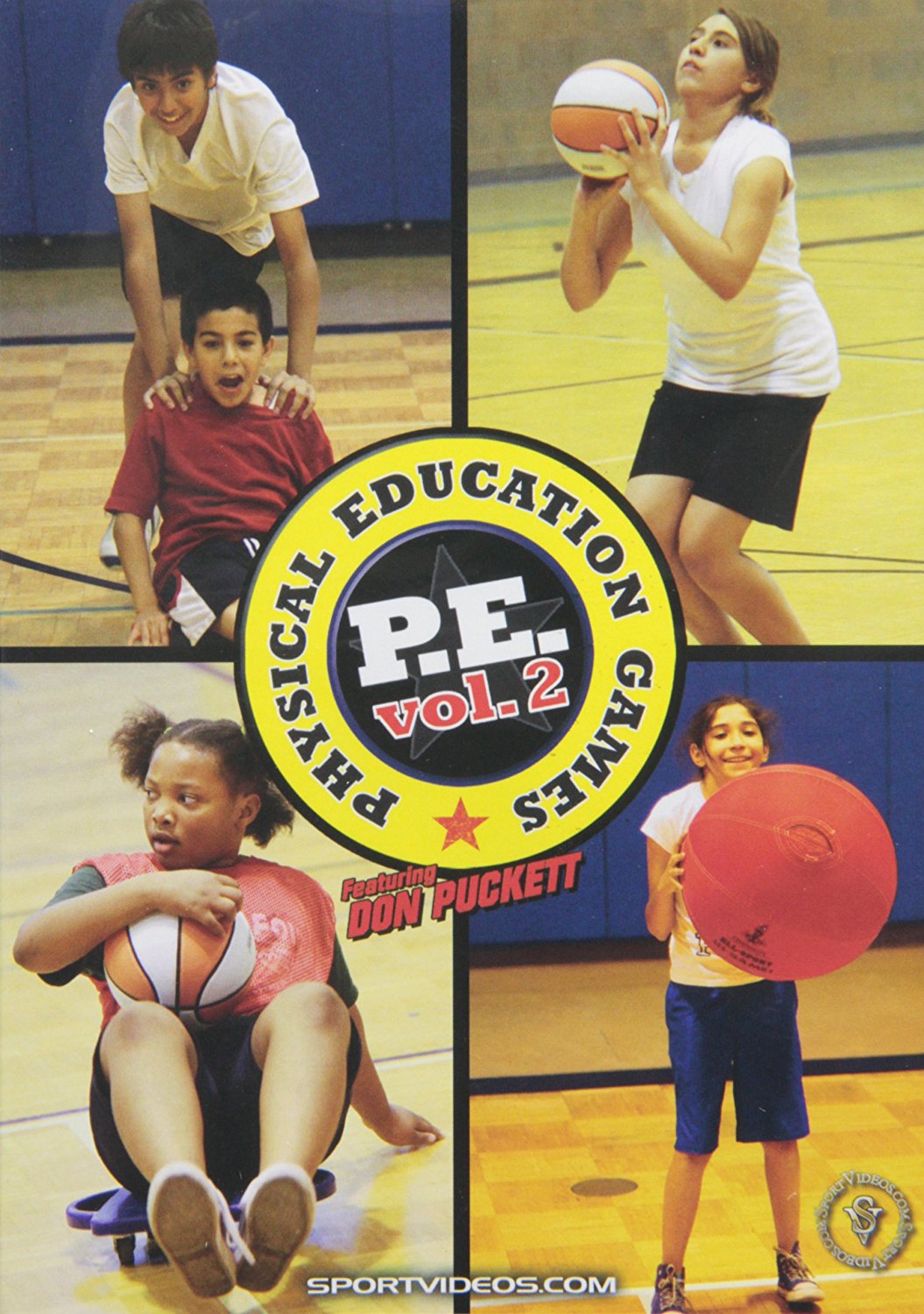 Physical Education Games Vol 2 DVD with Coach Don Puckett
