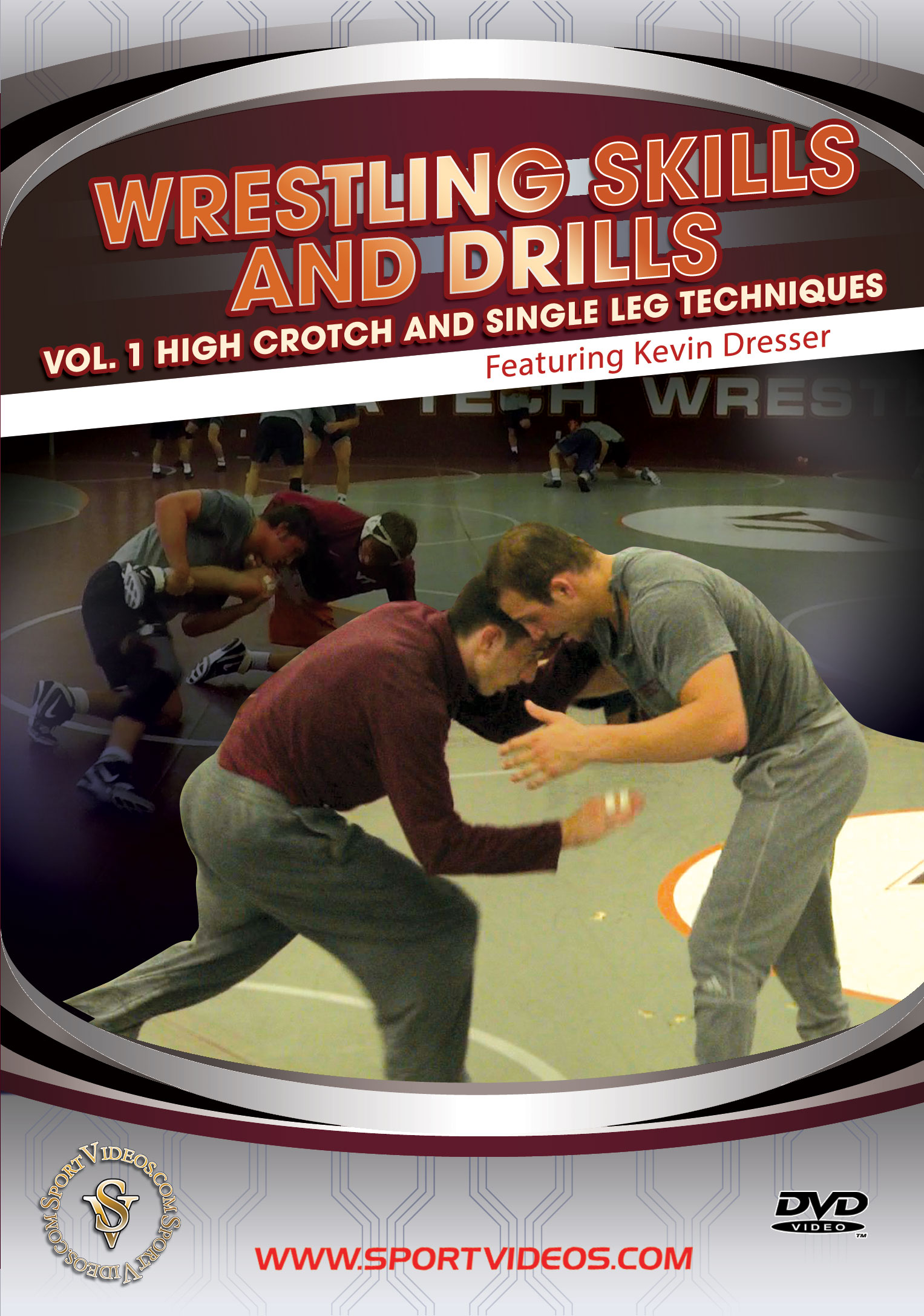 Wrestling Skills and Drills - Vol. 1 High Crotch and Single Leg Techniques Video Download 