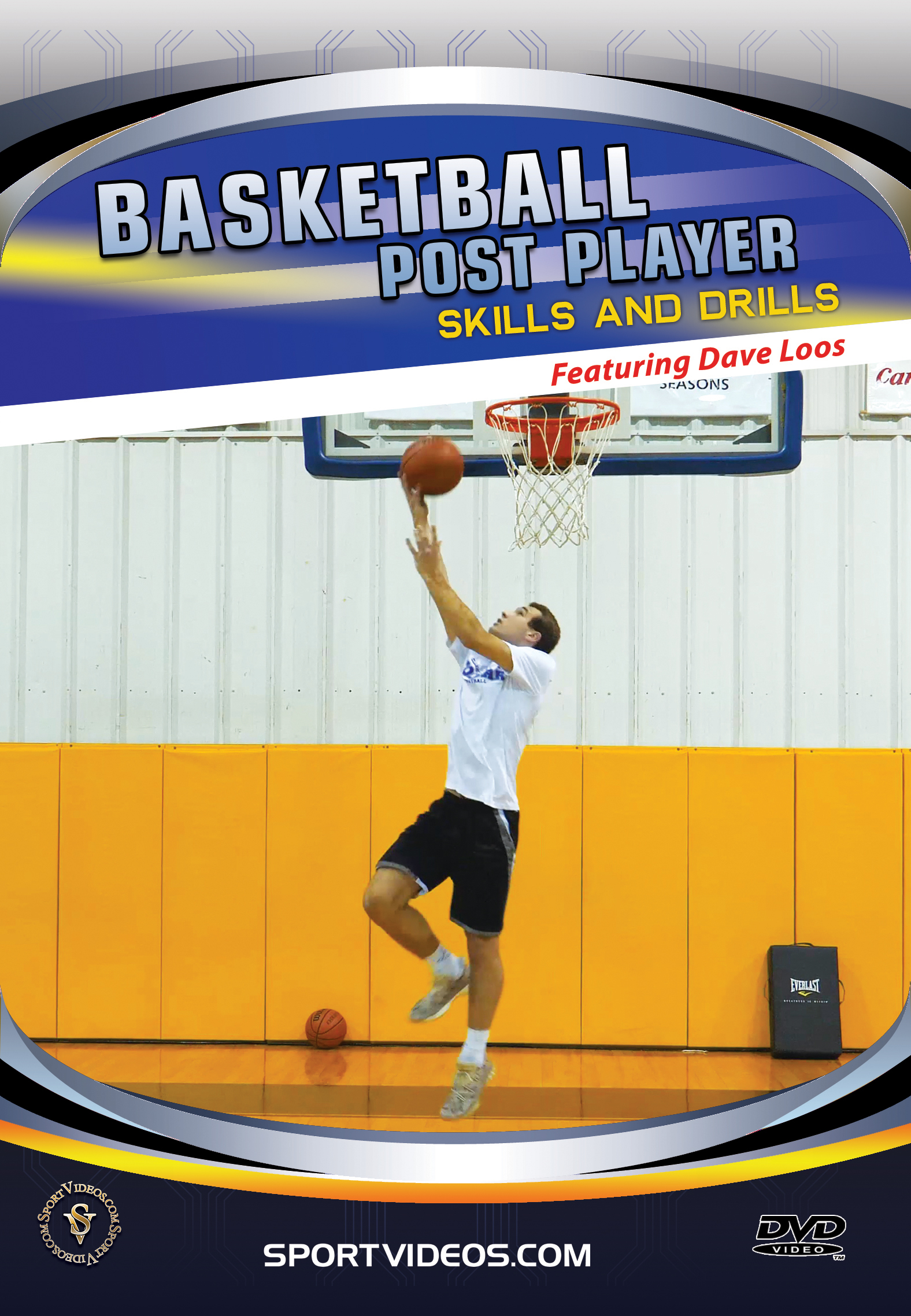 Basketball Post Player Skills and Drills DVD or Download - 2018 Title