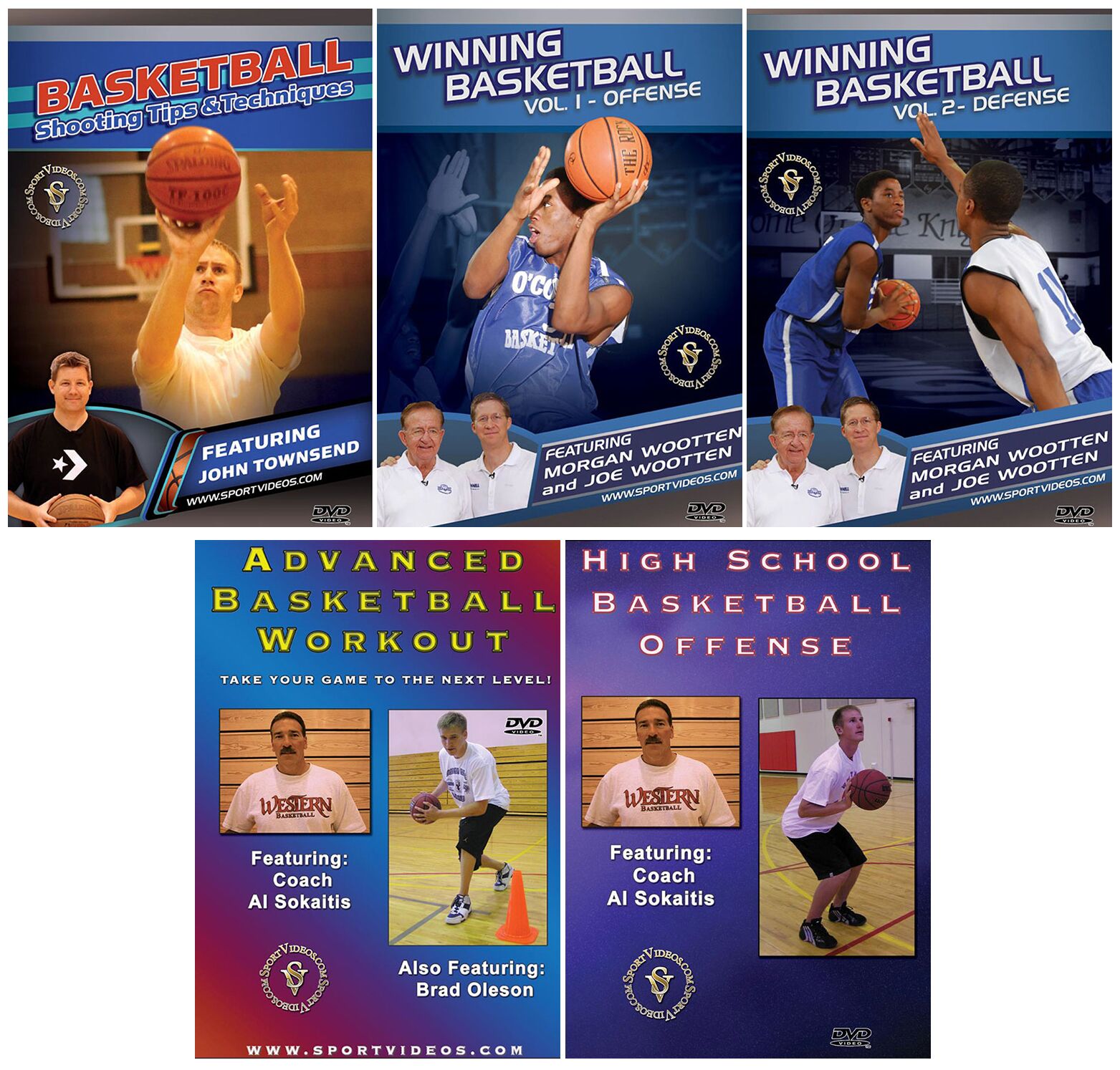 Basketball 5 DVD Set