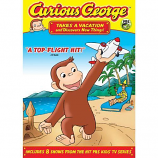 Curious George - Takes a Vacation & Discovers New Things. Brand New DVD - Free Shipping