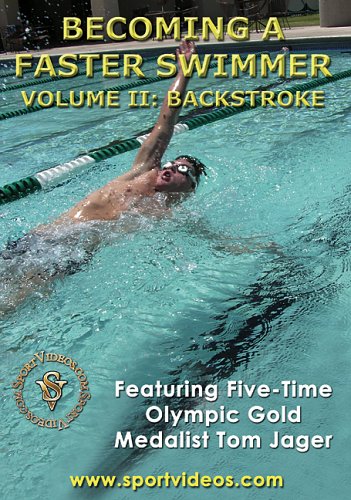 Becoming a Faster Swimmer: Backstroke DVD with Coach Tom Jager- Free Shipping  
